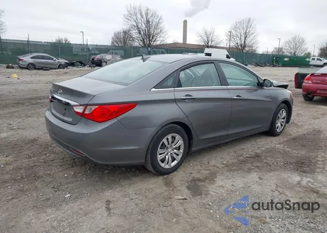 2012 Hyundai Sonata Gls из США, поврежденный, VIN 5NPEB4AC5CH428802